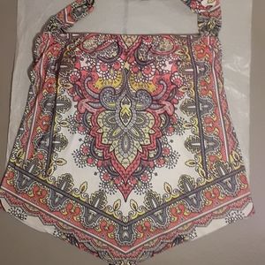 Becca patterned swim top